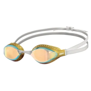 Gafas de natación para competición arena unisex Airspeed Mirror - Cobre Amarillo