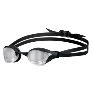 Gafas de natación arena unisex Cobra Core Swipe Mirror  - Negro Plata