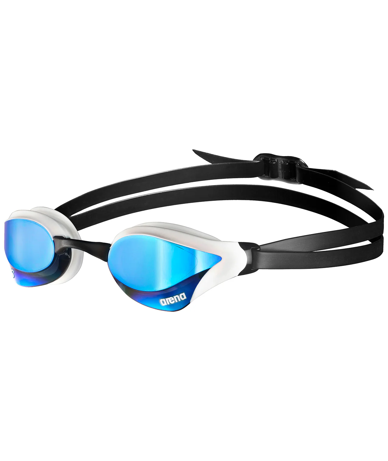 Gafas de nataci贸n arena unisex Cobra Core Swipe Mirror - Azul Blanco
