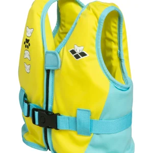 Chaleco de natación y flotación arena para niños Friends - Amarillo