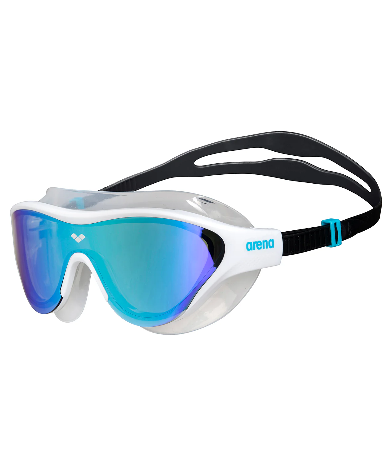 Gafas de nataci贸n arena unisex The One Mask Mirror - Azul Blanco