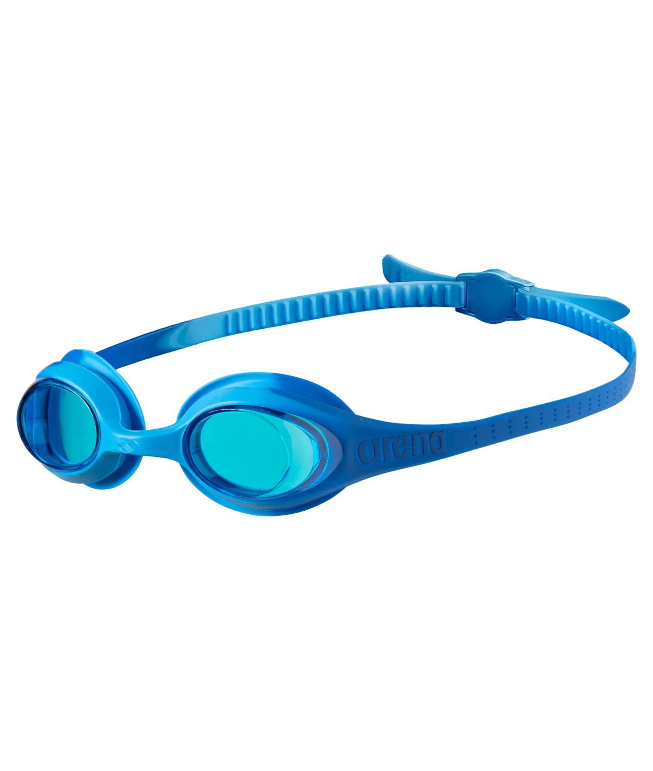 Gafas de natación arena para niños Spider - Azul Claro/Azul