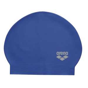 Gorro de natación arena unisex Soft Latex - Royal/Plata