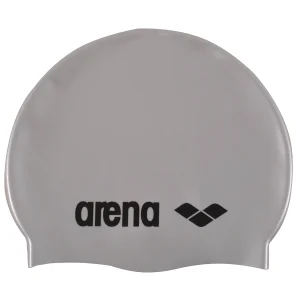 Gorro de natación arena unisex Classic Silicone  - Negro Plata