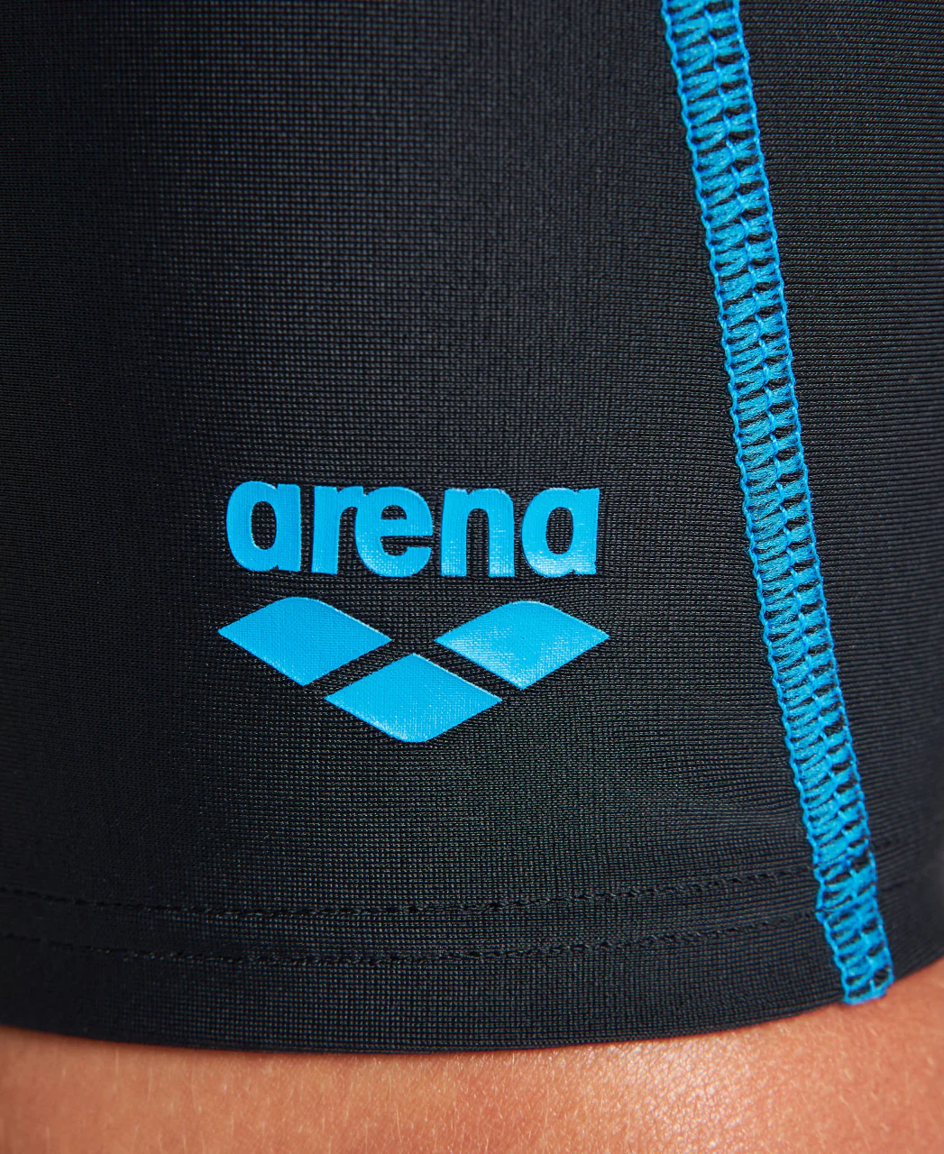 Bañador jammer arena Feel para niño Logo - Negro/Pix Azul - Imagen 5