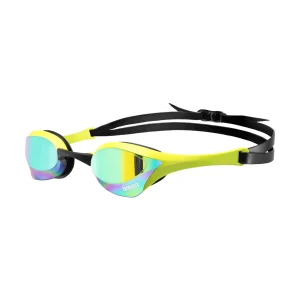 Gafas de natación para competición arena unisex Cobra Ultra Swipe Mirror  - Esmeralda/Cibernético