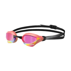 Gafas de natación arena unisex Cobra Core Swipe Mirror  - Violeta/Coral