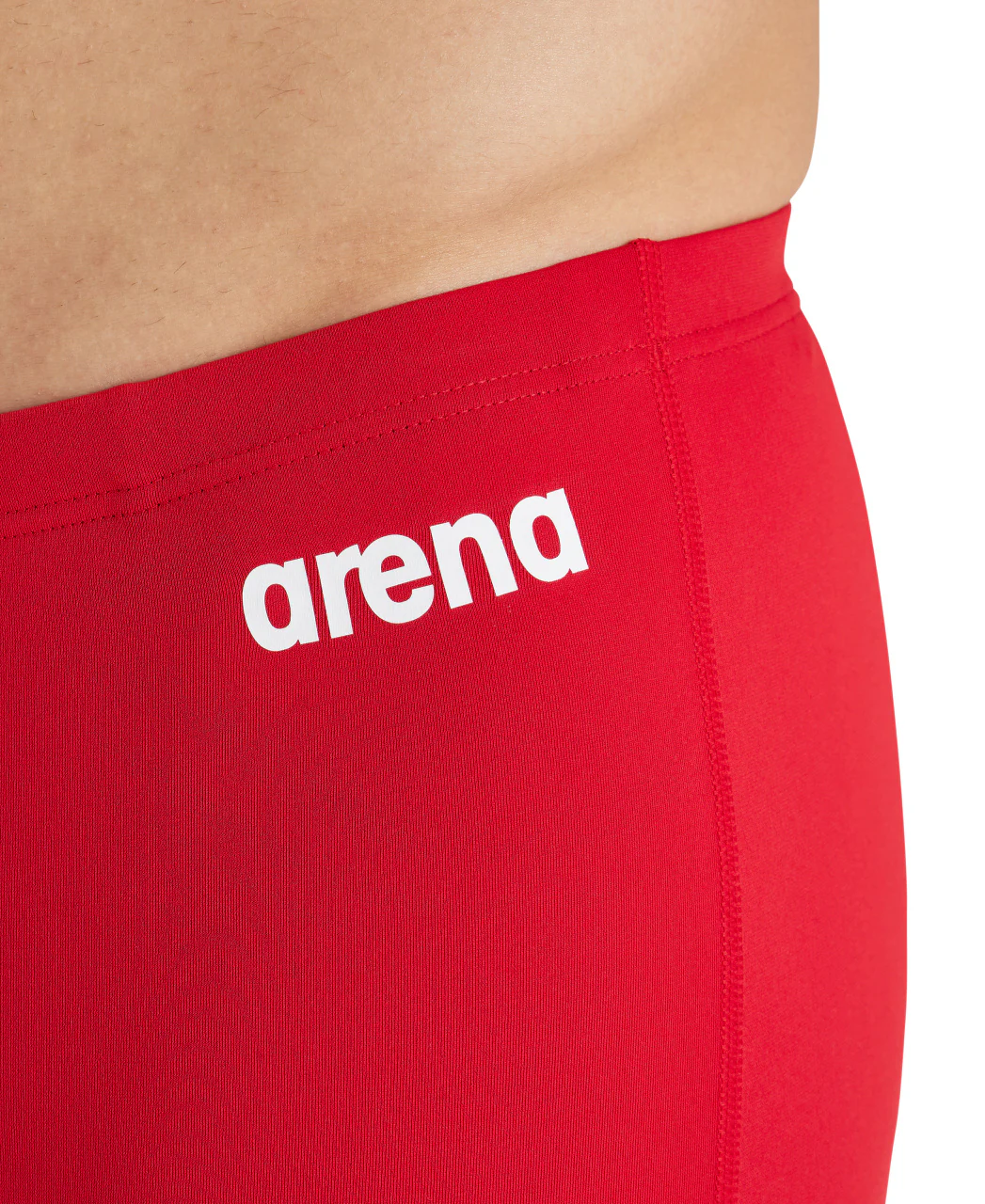 Bañador jammer liso arena Performance para hombre Team - Rojo Blanco - Imagen 4
