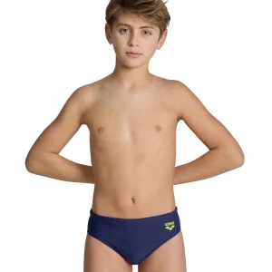 Bañador slip arena Feel para niño Multi Pixels Azul Marino/Multi Suave