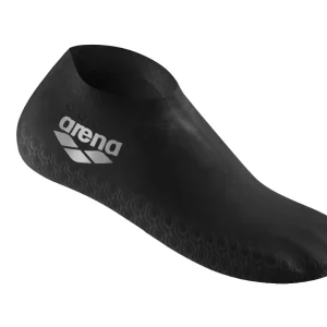 Calcetines de natación de látex arena para niños  - Negro/Plata