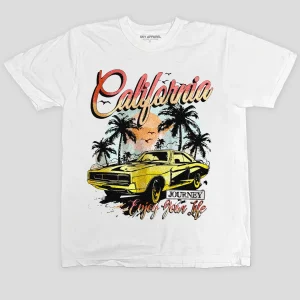 california (Estampado) T-Shirt (Blanca)