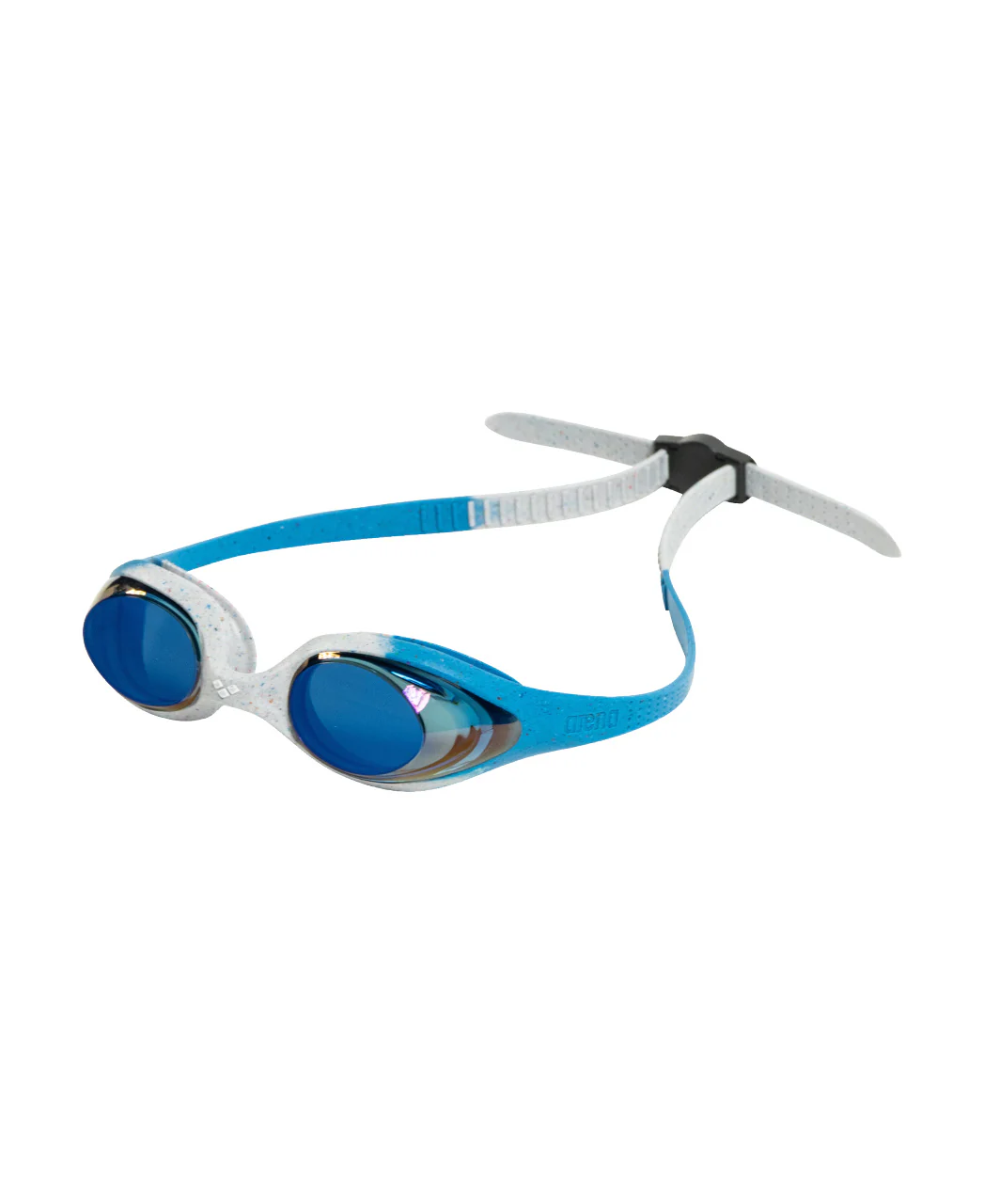 Gafas de nataci贸n arena para ni帽os Spider Junior Mirror - R Azul/Gris