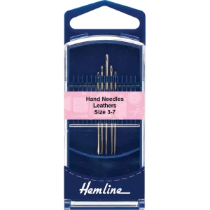 Aguja leather #3-7 Premium Hemline