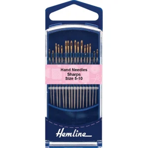 Aguja sharps premium #5-10 Hemline