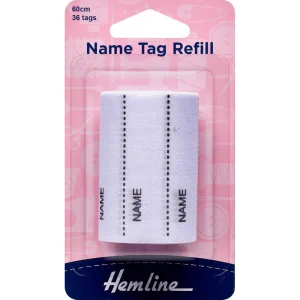 Etiqueta Termoadhesiva Nombre 36 un Hemline