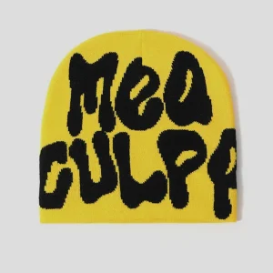 Winter Hat - Amarillo x Negro