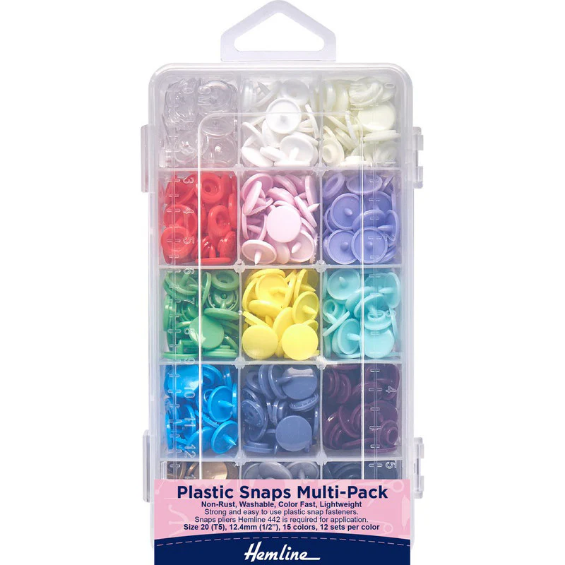 Caja Organizadora Broches a Presión