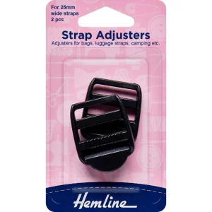 Ajustador de Correa Negro Hemline