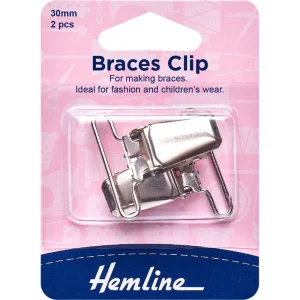 Clips Suspensor Plateado Hemline
