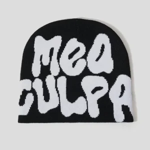 Winter Hat - Negro x Blanco