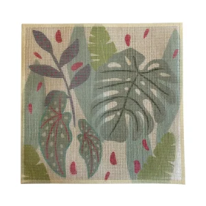 Esterilla Hojas Tropicales Monstera 40x40