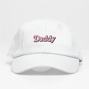 Daddy letras rosa- Dad Hat