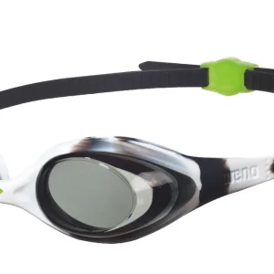 Gafas de natación arena para niños Spider Junior - Blanco Negro