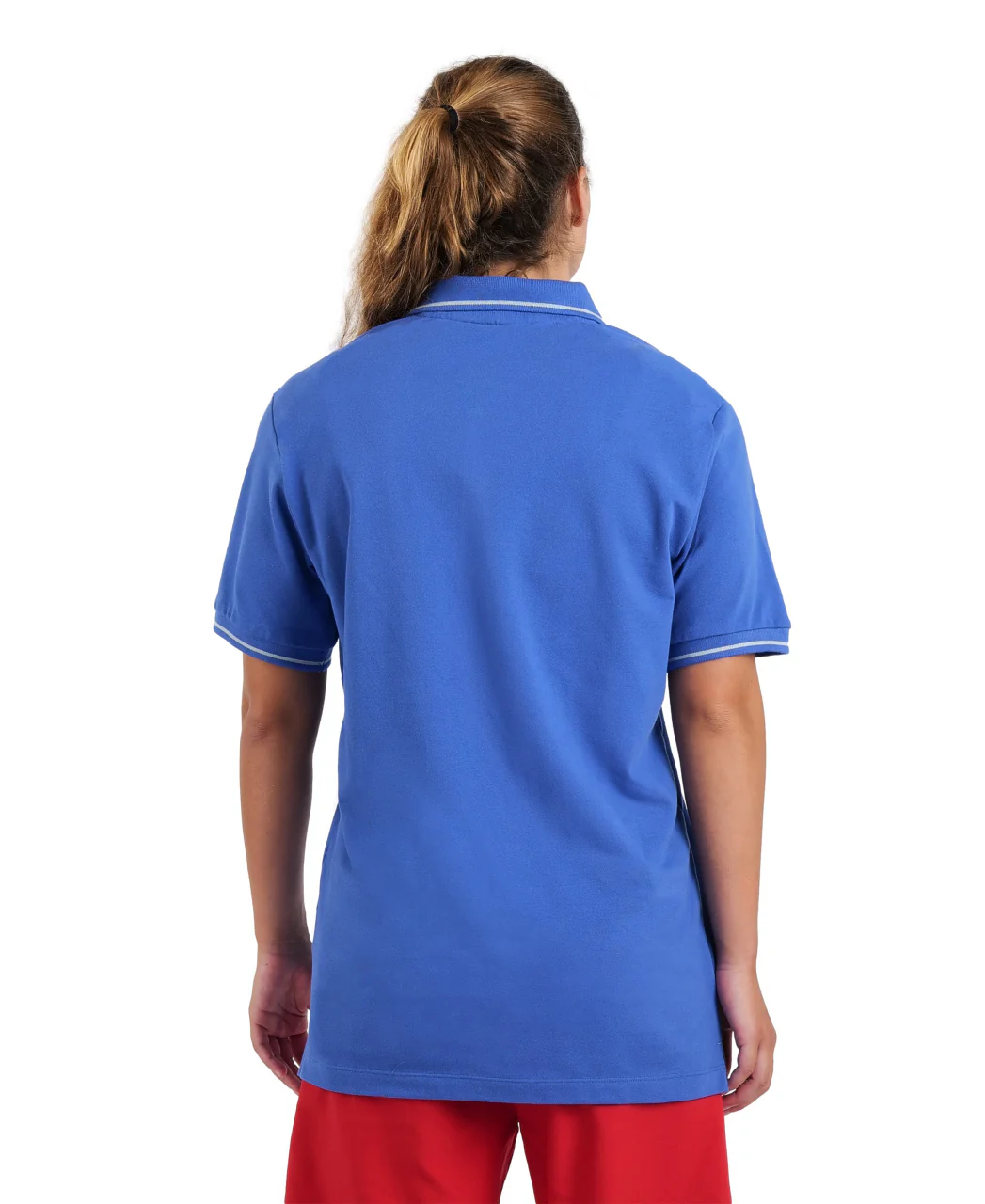 Camiseta Team Poloshirt Solid Cotton - Azul - Imagen 6