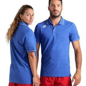 Camiseta Team Poloshirt Solid Cotton - Azul