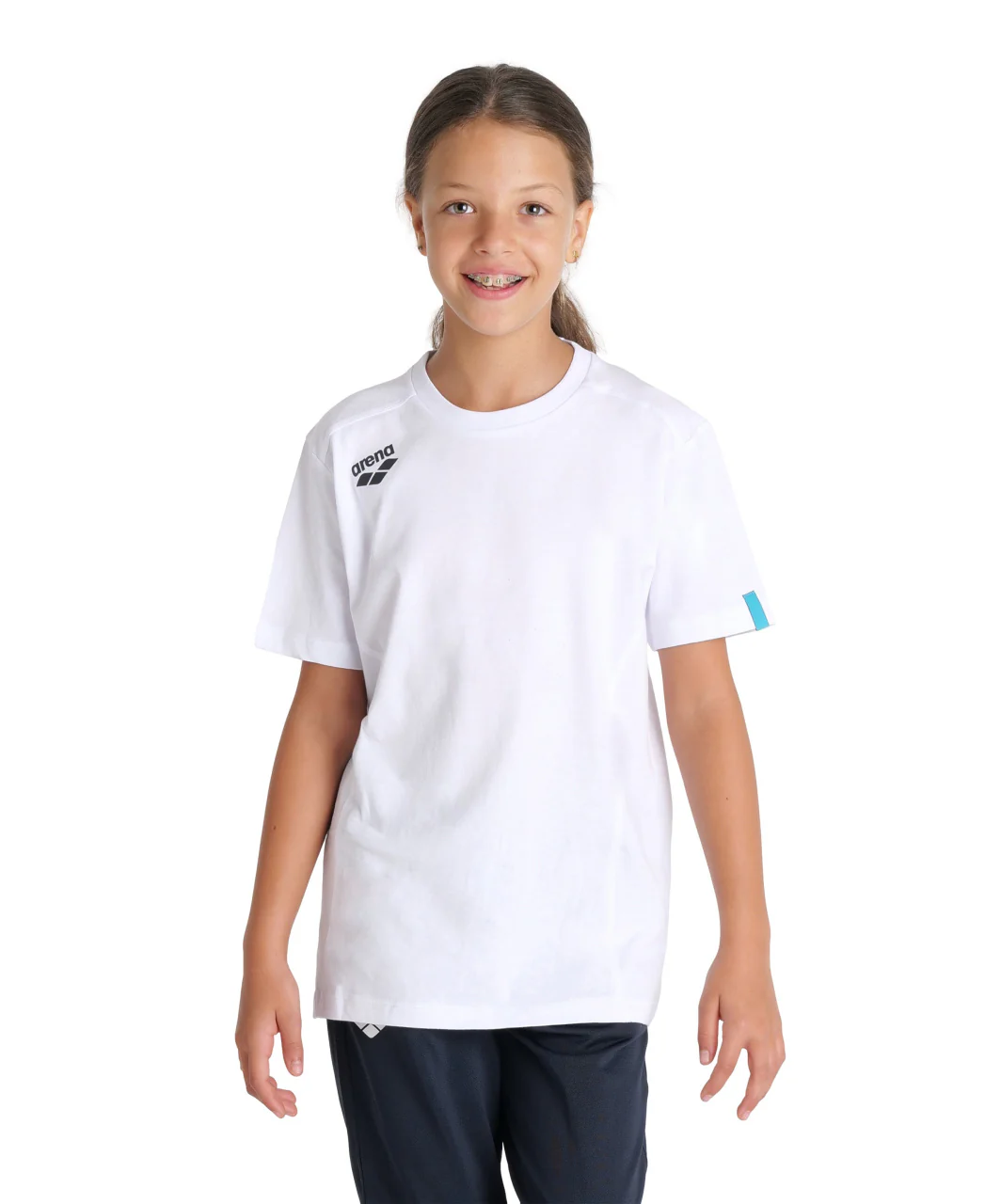 Camiseta Jr Team T-Shirt Panel - Blanco - Imagen 4