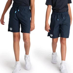 Pantalon Jr Team Bermuda Panel - Azul Marino