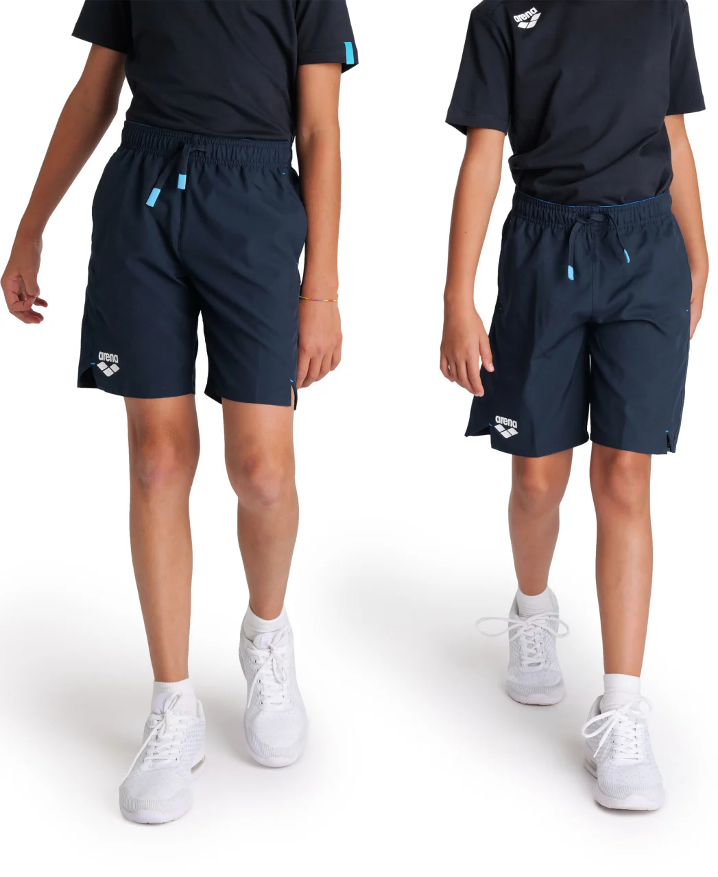 Pantalon Jr Team Bermuda Panel - Azul Marino
