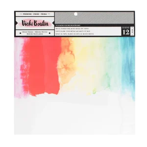 Block Papel Mixed Media 12 UN