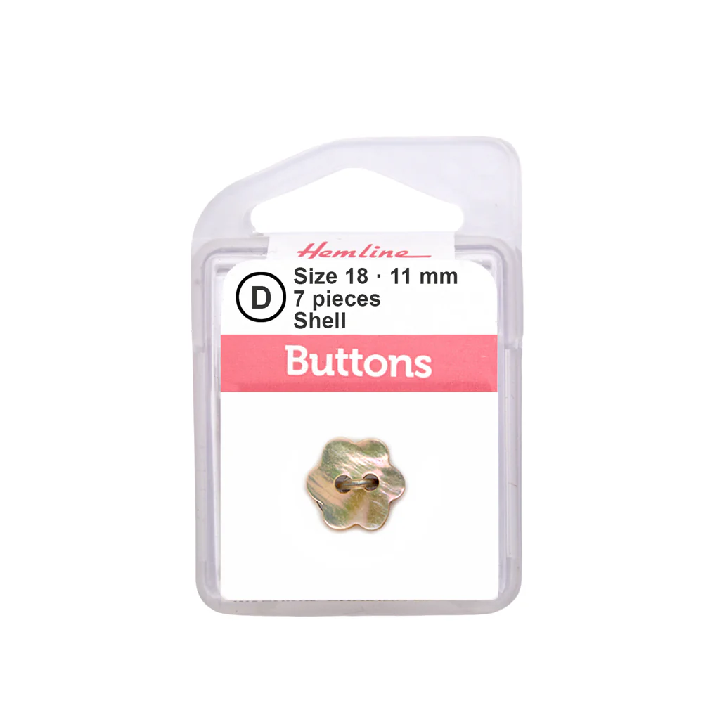 Botón Nacar Figuras Café - Imagen 3