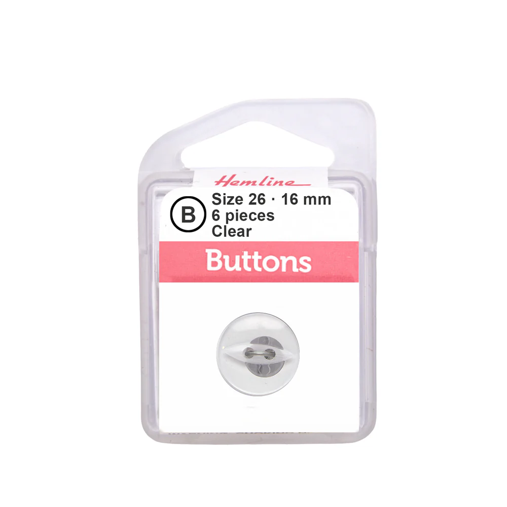 Botón Plástico Ojo de Pez Claro - Imagen 5