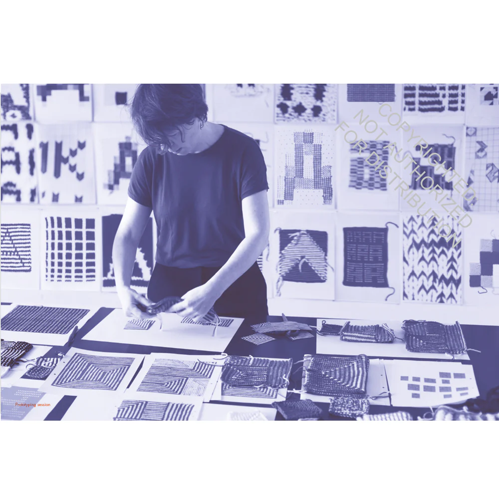 Typographic Knitting: From Pixel to Pattern - Rüdiger Schlömer - Imagen 3