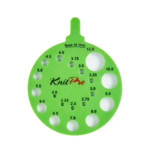 Medidor de Palillos Colores Knit Pro