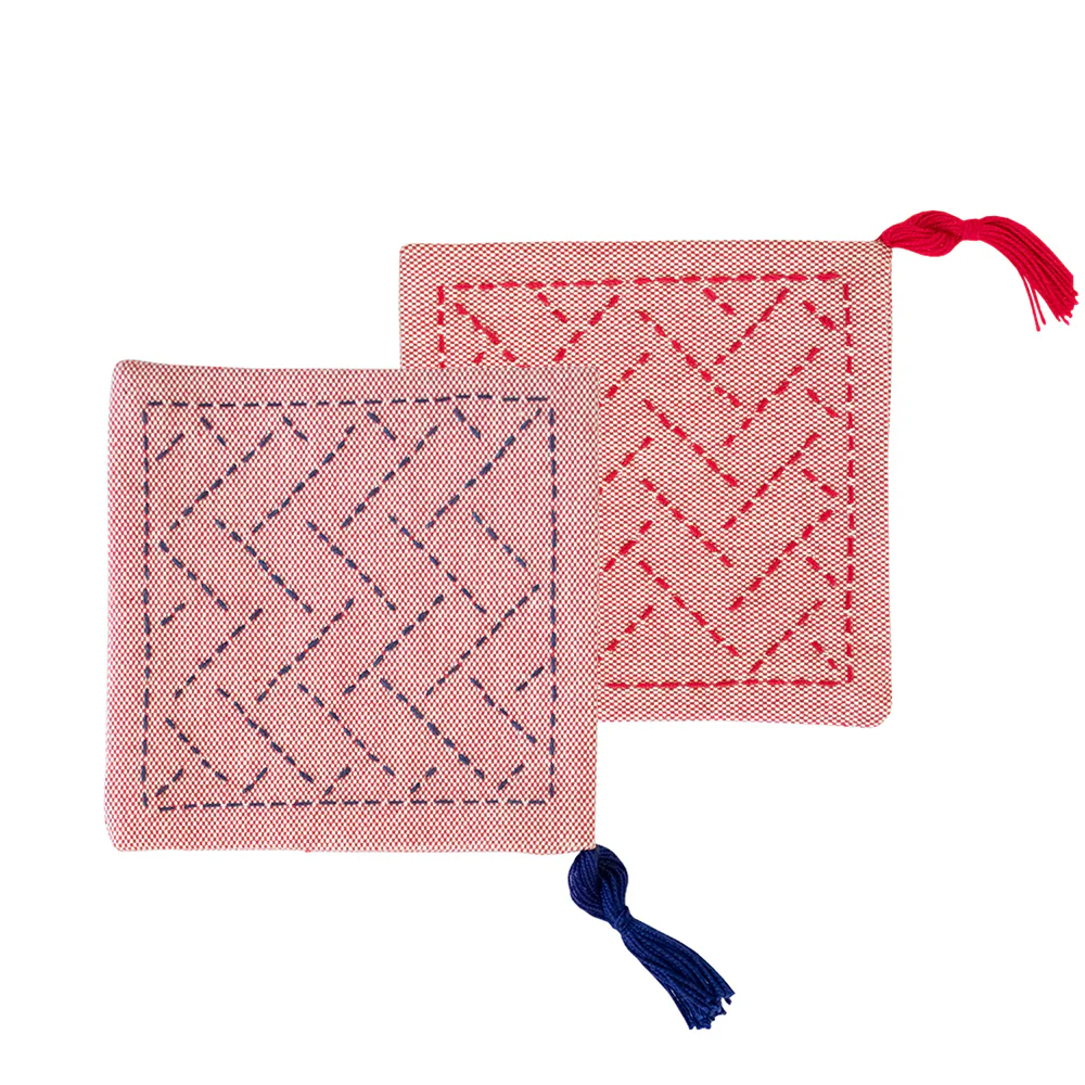 Kit Posavasos Sashiko - Imagen 3