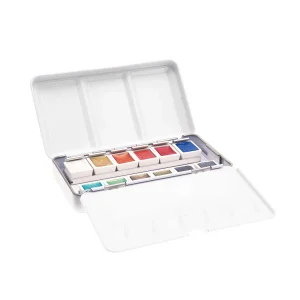 Acuarelas Art 12 Colores Metalizados