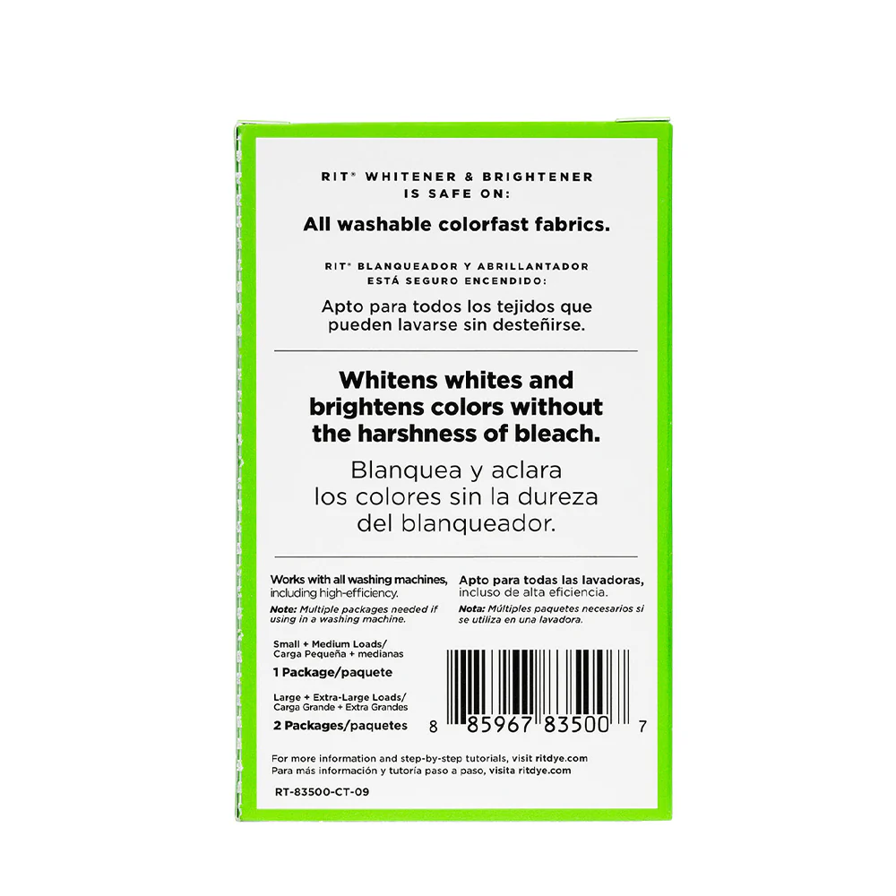 Anilina RIT DYE Blanqueador y Abrillantador 28.4 Grs - Imagen 3