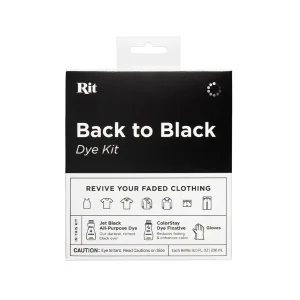 Kit Anilina RIT DYE Back To Black