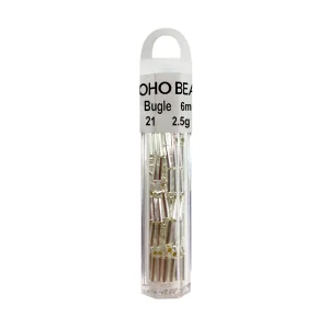 Mostacilla Toho Beads Bugle 6 mm (Tubular)