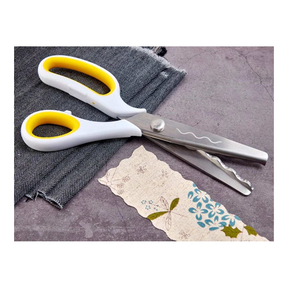 Tijera Zigzag / Ondas / Escaleras Soft Grip - Imagen 5