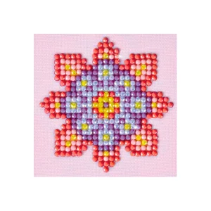 Cuadro Flower Mandala 7,6 X 7,6Cm