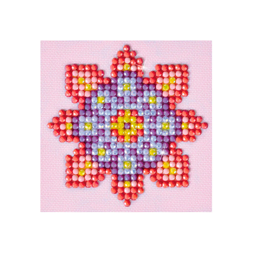 Cuadro Flower Mandala 7,6 X 7,6Cm