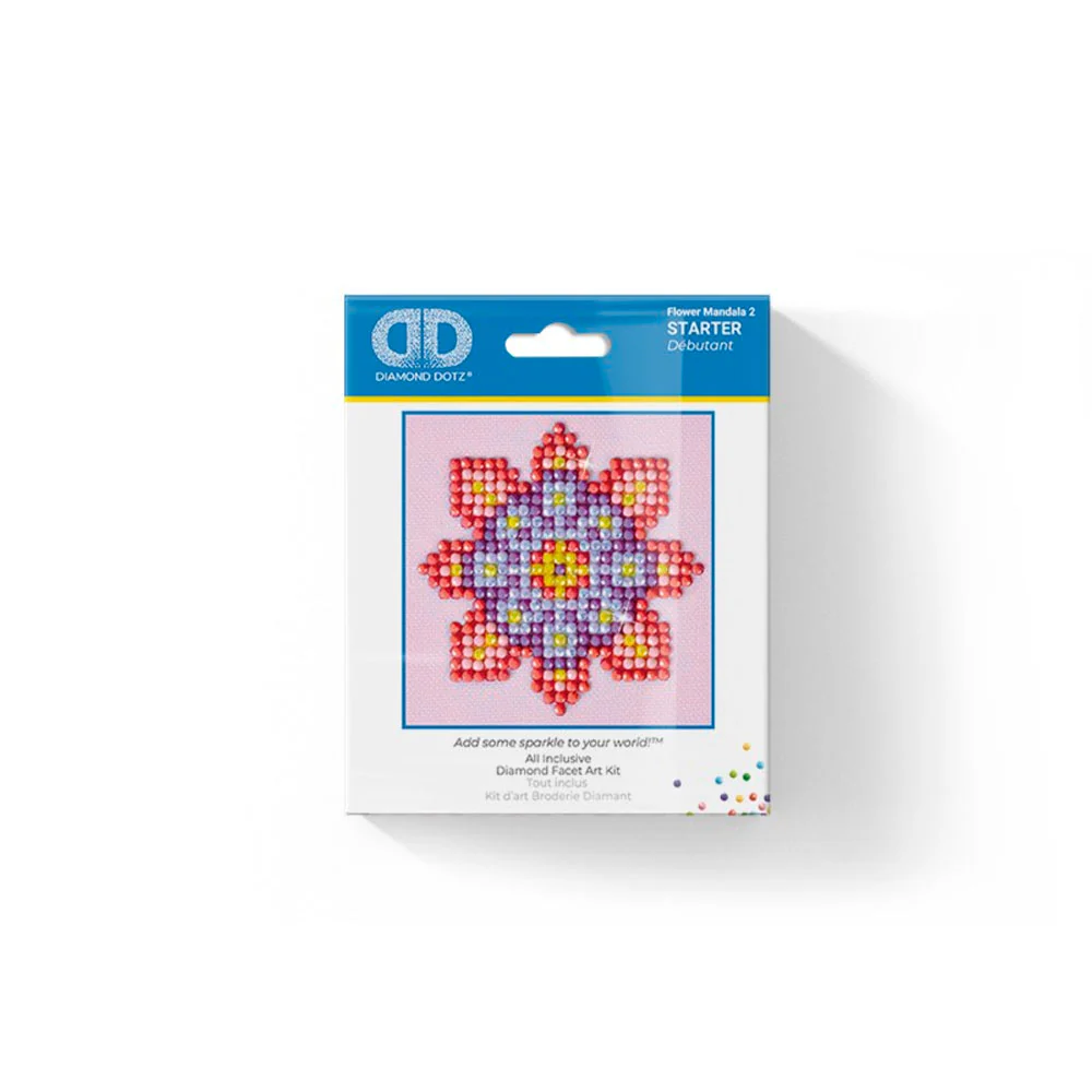 Cuadro Flower Mandala 7,6 X 7,6Cm - Imagen 3