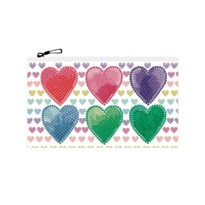 Estuche Love Hearts 14 x 21,5 Cm - Diamond Dotz