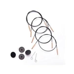 Cable Giratorio Nylon Matt Gold - Knit Pro