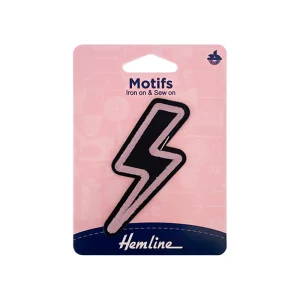 Parche Iron-On Rayo Neón 4x8.3CM