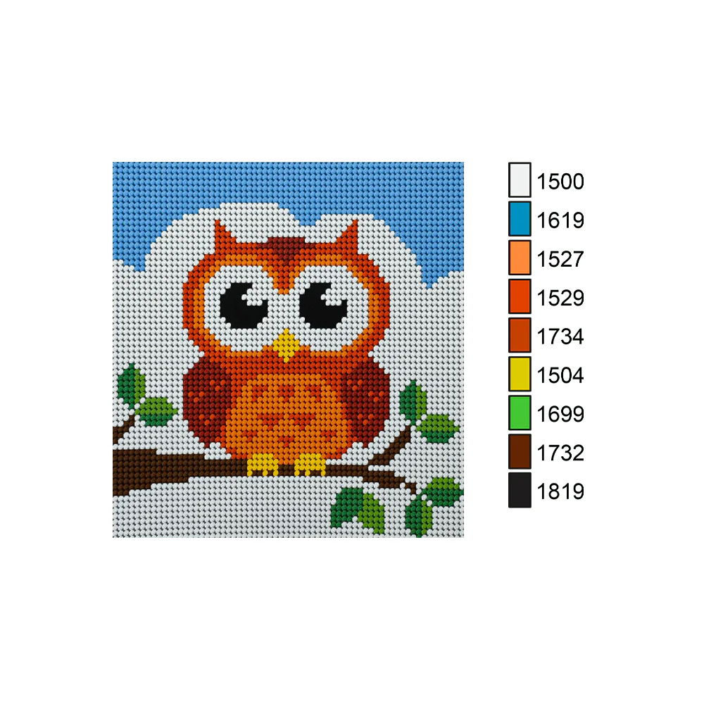 Esterilla Buho 15x15 - Imagen 3